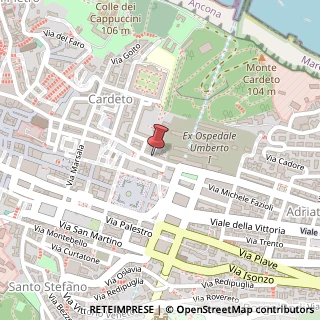 Mappa Via Volturno,  38, 60121 Ancona, Ancona (Marche)