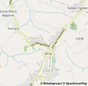 Mappa Via Senigalliese, 60010 Ostra AN, Italia (0.26538)