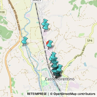 Mappa Via Don Luigi Sturzo, 50051 Castelfiorentino FI, Italia (1.0675)