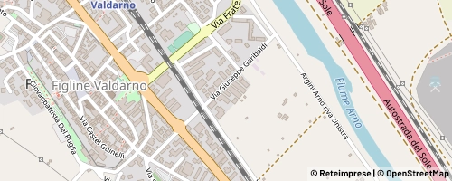Mappa Figline Valdarno