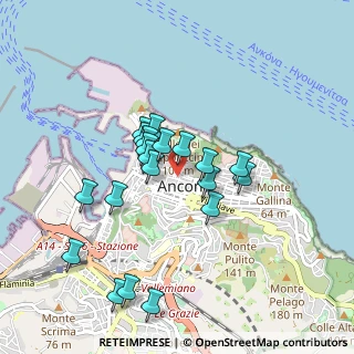 Mappa Via Calatafimi, 60121 Ancona AN, Italia (0.8215)