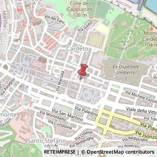 Mappa Corso Giuseppe Mazzini, n. 107, 60121 Ancona, Ancona (Marche)