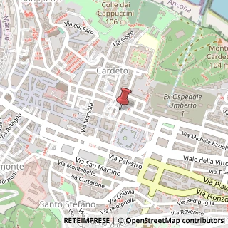 Mappa Via Calatafimi, 2, 60121 Ancona, Ancona (Marche)
