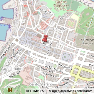 Mappa Corso Giuseppe Mazzini,  112, 60121 Ancona, Ancona (Marche)