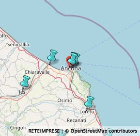 Mappa Via Alessandro Zappata, 60121 Ancona AN, Italia (22.865)