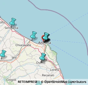 Mappa Via Alessandro Zappata, 60121 Ancona AN, Italia (21.731)