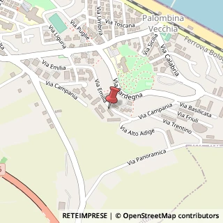 Mappa Via Emilia, 21B, 60015 Falconara Marittima, Ancona (Marche)