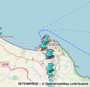 Mappa Zona, 60125 Ancona AN, Italia (4.03083)