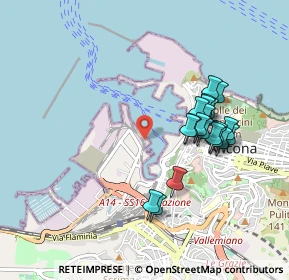 Mappa Zona, 60125 Ancona AN, Italia (0.88)