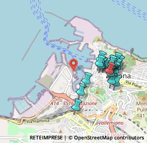 Mappa Zona, 60125 Ancona AN, Italia (0.932)