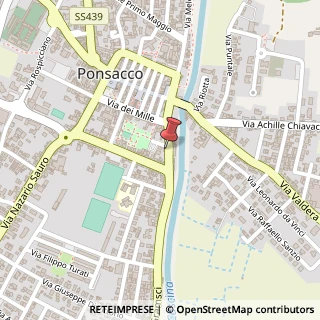 Mappa Via Cesare Battisti, 20, 56038 Ponsacco, Pisa (Toscana)