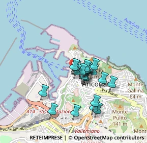 Mappa Via Antonio Gramsci, 60121 Ancona AN, Italia (0.688)