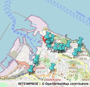 Mappa Via Antonio Gramsci, 60121 Ancona AN, Italia (0.92941)