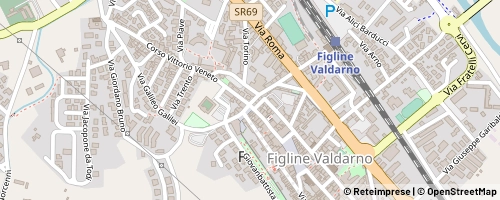 Mappa Figline Valdarno