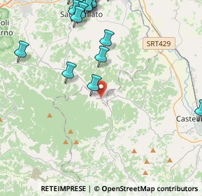 Mappa Via Zara, 56028 San Miniato PI, Italia (6.0515)