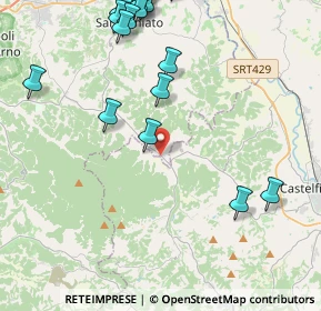 Mappa Via Zara, 56028 San Miniato PI, Italia (5.814)