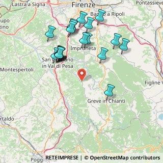Mappa Via Valigondoli, 50026 San Casciano in Val di Pesa FI, Italia (8.573)