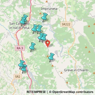Mappa Via Valigondoli, 50026 San Casciano in Val di Pesa FI, Italia (4.23273)