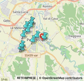 Mappa Via Pierluigi da Palestrina, 56038 Ponsacco PI, Italia (1.61083)