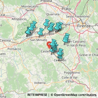 Mappa Via Jacopo Chimenti da Empoli, 50051 Castelfiorentino FI, Italia (11.49947)