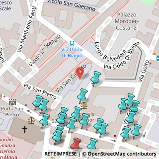 Mappa Via Oddo di Biagio, 60121 Ancona AN, Italia (0.092)