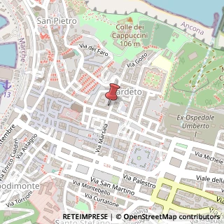Mappa Via Goito, 2, 60121 Ancona, Ancona (Marche)