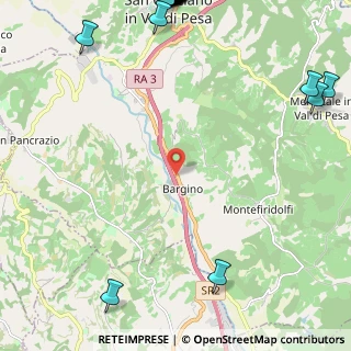 Mappa RA A3 Siena-Firenze, 50026 San Casciano in Val di Pesa FI, Italia (4.0425)