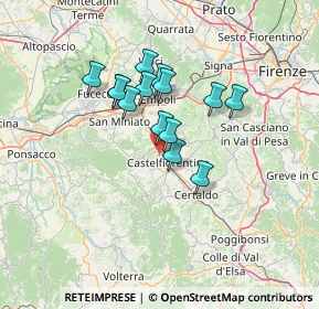 Mappa Via Rio Morto di Sotto, 50051 Castelfiorentino FI, Italia (10.49143)