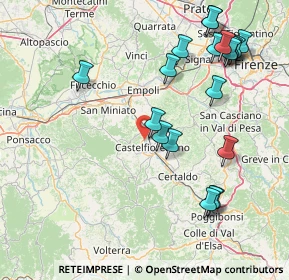 Mappa Via Rio Morto di Sotto, 50051 Castelfiorentino FI, Italia (19.197)