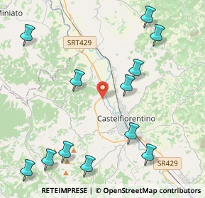 Mappa Via Rio Morto di Sotto, 50051 Castelfiorentino FI, Italia (5.41083)
