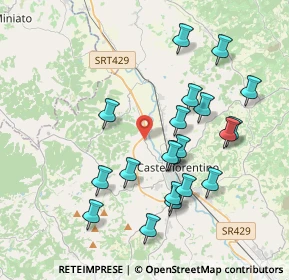Mappa Via Rio Morto di Sotto, 50051 Castelfiorentino FI, Italia (3.927)