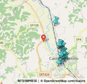 Mappa Via Rio Morto di Sotto, 50051 Castelfiorentino FI, Italia (2.09917)