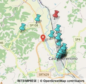 Mappa Via Rio Morto di Sotto, 50051 Castelfiorentino FI, Italia (1.927)