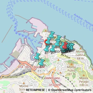 Mappa Via Lata, 60121 Ancona AN, Italia (0.751)