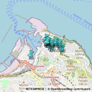 Mappa Via Lata, 60121 Ancona AN, Italia (0.326)