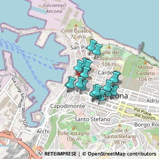 Mappa Via Lata, 60121 Ancona AN, Italia (0.2935)