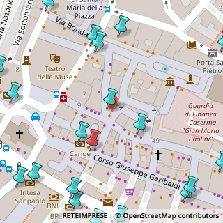 Mappa Via Lata, 60121 Ancona AN, Italia (0.1135)