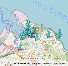 Mappa Via Cardeto, 60126 Ancona AN, Italia (0.6605)