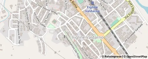 Mappa Figline Valdarno
