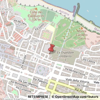 Mappa Via Volturno, 36, 60121 Ancona, Ancona (Marche)