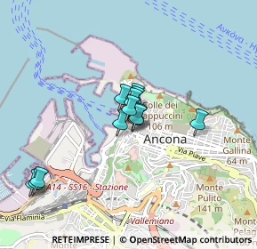 Mappa Corso Mazzini, 60121 Ancona AN, Italia (0.62385)