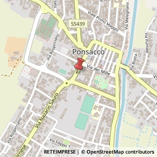 Mappa Via Nazario Sauro, 43, 56038 Ponsacco, Pisa (Toscana)