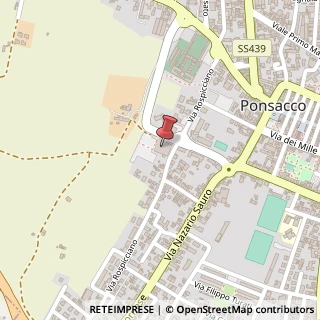 Mappa Via Rospicciano, 21, 56038 Ponsacco, Pisa (Toscana)
