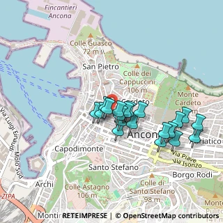 Mappa Studio legale del prof. avv. Andrea Filippini, 60121 Ancona AN, Italia (0.4015)