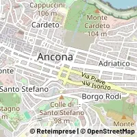 Mapa Ancona