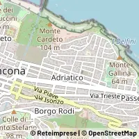 Mapa Ancona