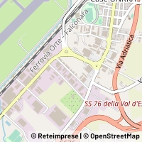 Mapa Falconara Marittima