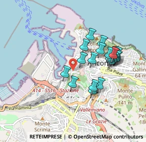 Mappa Piazza Antonio da Sangallo, 60122 Ancona AN, Italia (0.8415)