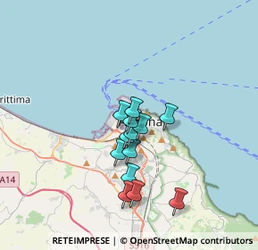 Mappa Piazza Antonio da Sangallo, 60122 Ancona AN, Italia (2.60846)