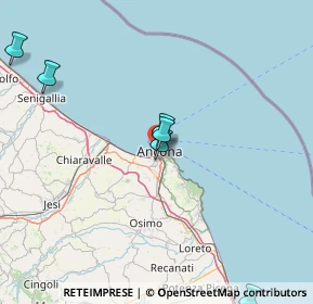 Mappa Piazza Antonio da Sangallo, 60122 Ancona AN, Italia (35.45083)